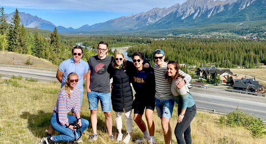 Groepsfoto rondreis Canada Groepsfoto rondreis Canada